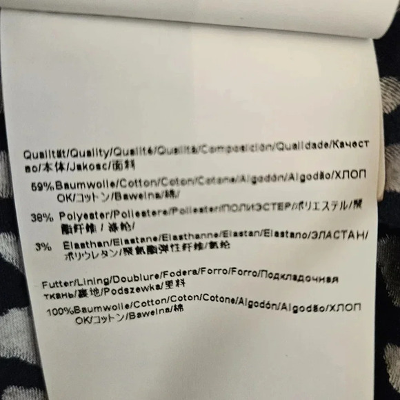 Hugo Boss Women's Printed Cotton Blended Sleeveless Mini Classy Mini Dress Sz 6. - Picture 16 of 16